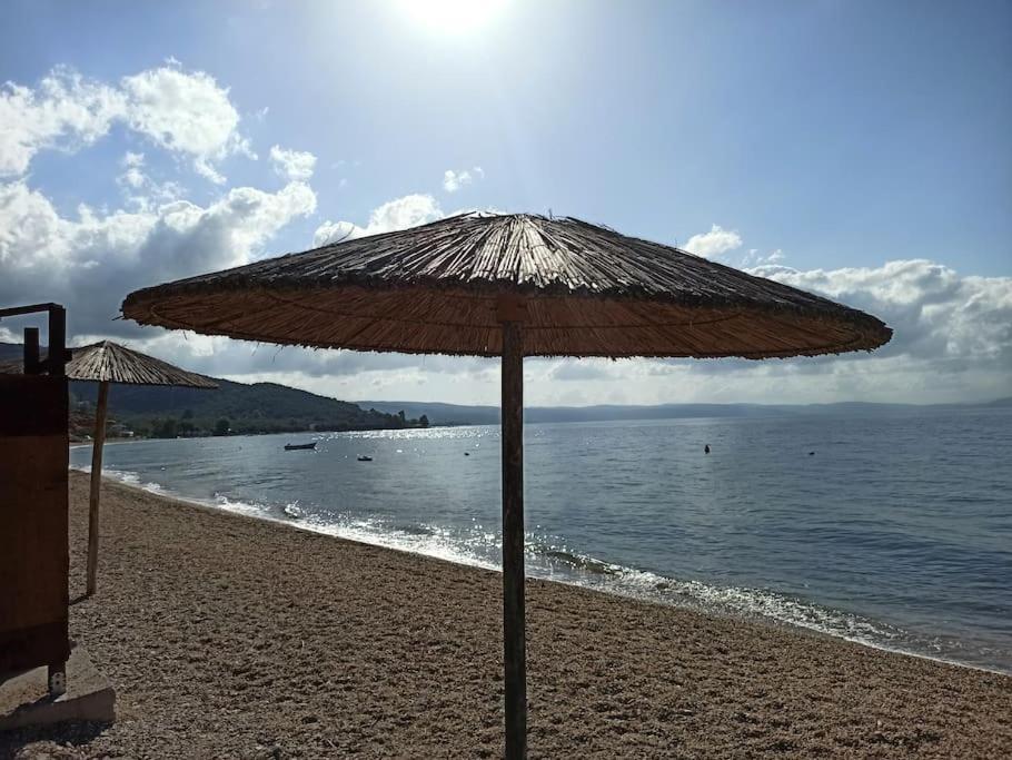 Lovely Beachfront Studio Malaki Exterior foto